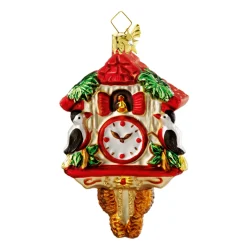 Poesie in Glas Bayern Motive|Weihnachtskugeln Aus Glas-Kuckucksuhr