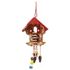 Käthes Original Christbaumschmuck Holz-Kuckucksuhr