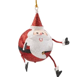 Baumschmuck Aus Metall-Kugel-Weihnachtsmann