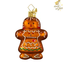 Poesie in Glas Weihnachtskugeln Aus Glas-Lebkuchen-Mädchen