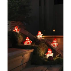 KONSTSMIDE Beleuchtung Außenbereich-LED Acryl Schneemänner