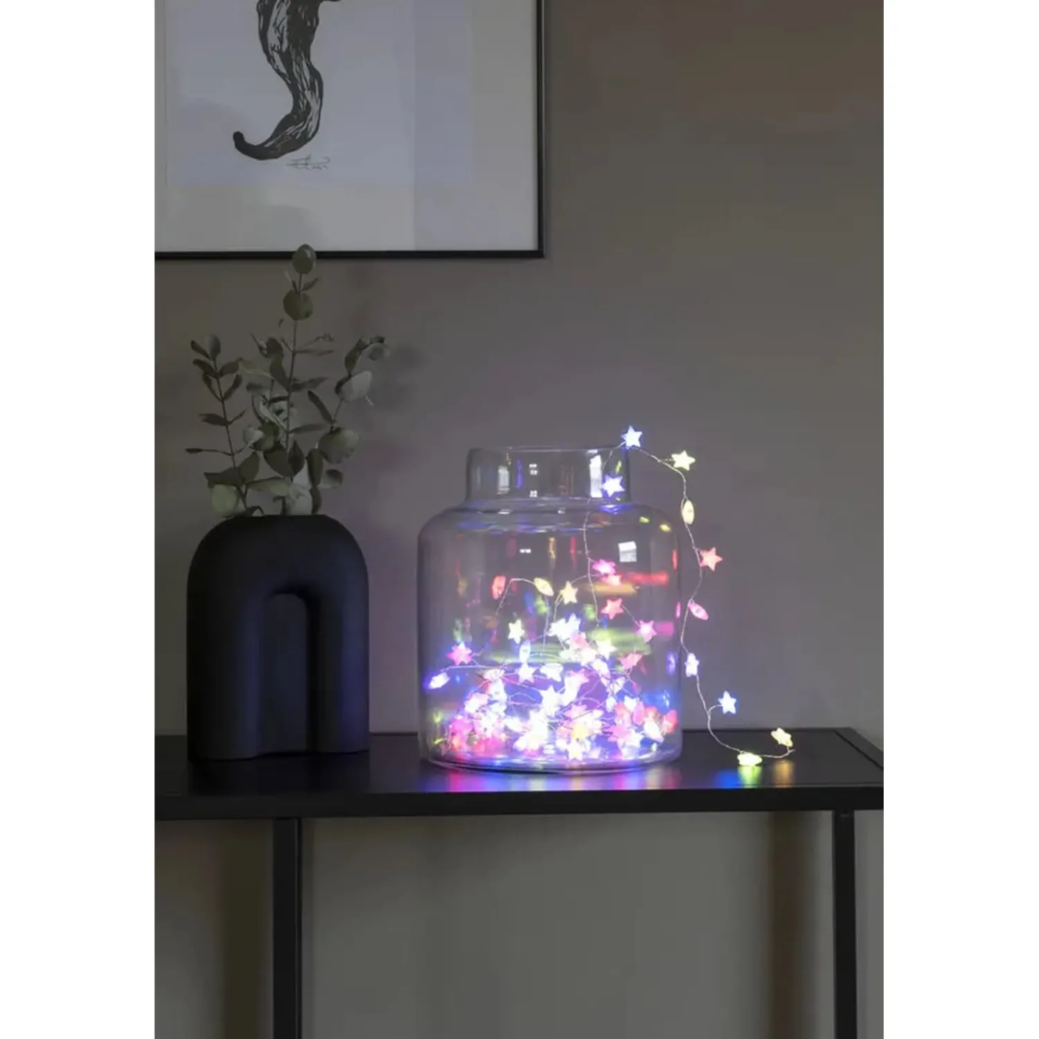 KONSTSMIDE Lichterketten-LED-Lichterkette "Sterne"