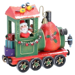 Käthes Original Räuchermänner-Lokomotive mit Weihnachtsmann, Duftl