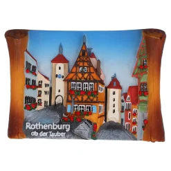 Magnete|Rothenburg Motive-Magnet „Urkunde Rothenburg Plönlein“