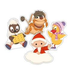 Trötsch Verlag Unser Sandmännchen Und Seine Freunde|Adventsdeko & Kalender-Magnet-Adventskalender 