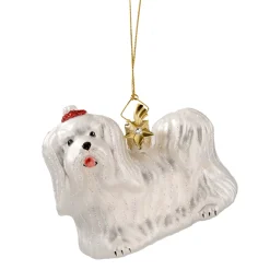 Poesie in Glas Weihnachtskugeln Aus Glas-Malteser