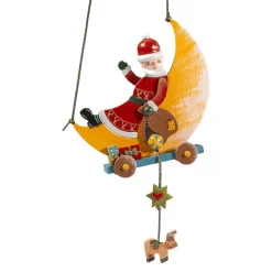 Käthes Original Christbaumschmuck Holz-Mondfahrt
