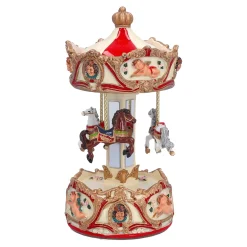 Spieluhr Weihnachten-Nostalgisches Karussell, Musikdose
