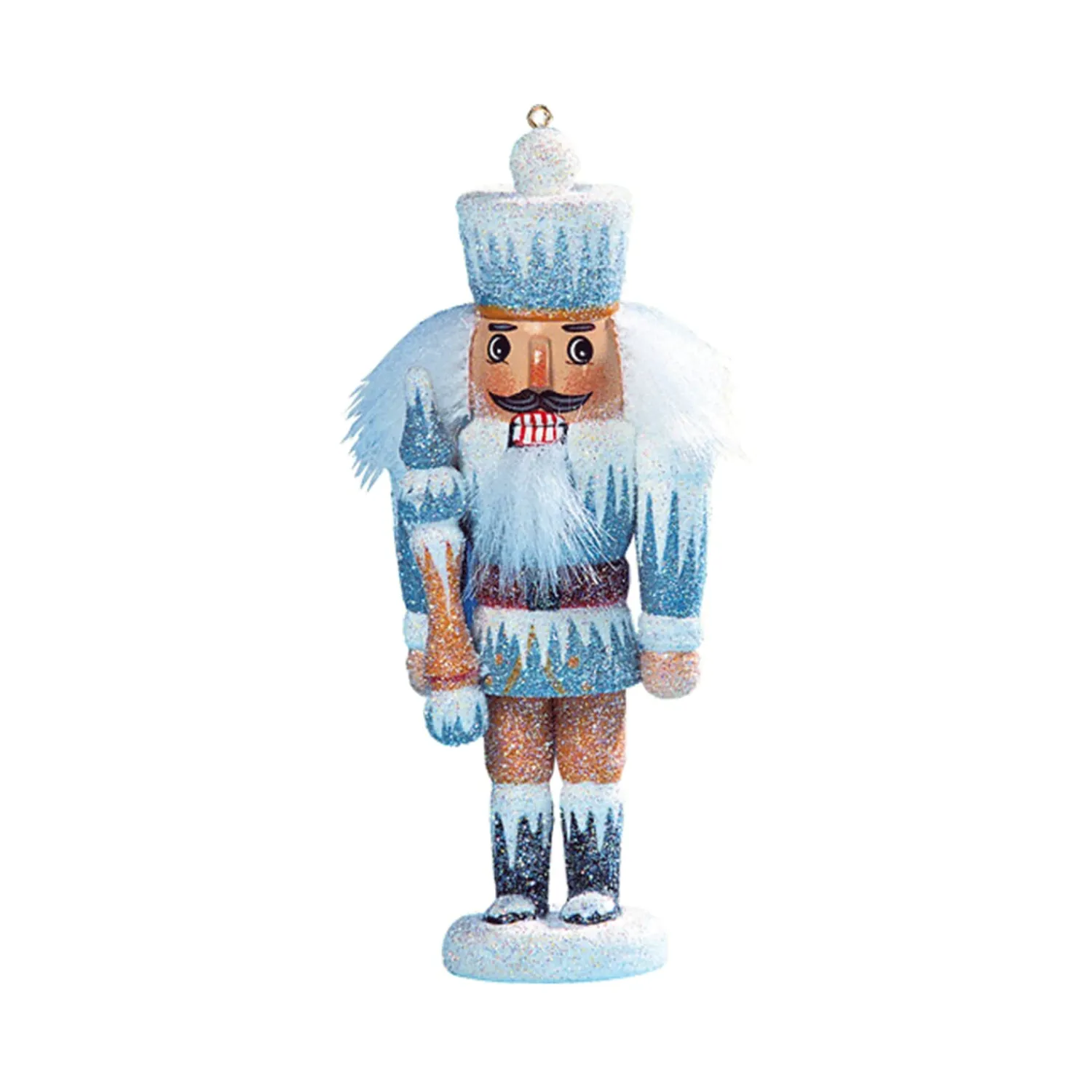 Käthes Original Christbaumschmuck Holz-Nussknacker "Frosty"