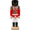HODREWA Nussknacker Figuren-Nussknacker "Husar", rot, 14,5 cm