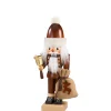 Christian ULBRICHT Nussknacker Figuren-Nussknacker "Weihnachtsmann mit Glocke", natur, 30 cm