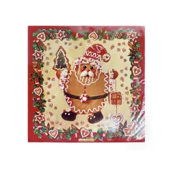 Tischdeko-Papierservietten "Lebkuchenzeit"