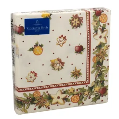 Tischdeko-Papierservietten "Weihnachtsgebäck"