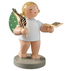 WENDT & KÜHN Wendt & Kühn Kollektion-Poet, Engel mit Buch und Feder, Goldedition No6