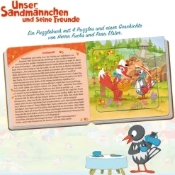 Trötsch Verlag Spielzeug|Unser Sandmännchen Und Seine Freunde-Puzzlebuch 