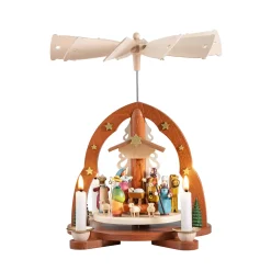 Käthes Original Weihnachtspyramiden-Pyramide "Christi Geburt"