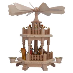 Käthes Original Weihnachtspyramiden-Pyramide "Himmlische Fanfaren"