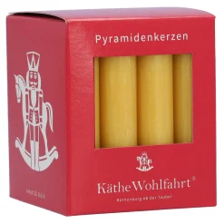 Zubehör & Ersatzteile-Pyramidenkerzen, groß (honig)