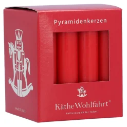 Zubehör & Ersatzteile-Pyramidenkerzen, groß (rot)