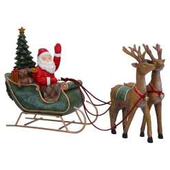 Standfiguren-Rentierschlitten