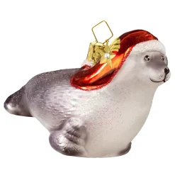 Poesie in Glas Weihnachtskugeln Aus Glas-Robbe