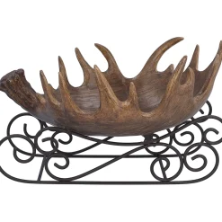 Standfiguren-Schlitten Geweih