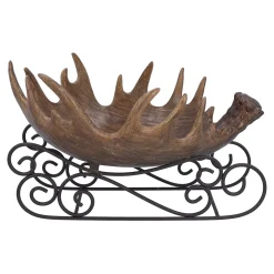 Standfiguren-Schlitten Geweih