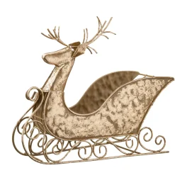 Außergewöhnliche Weihnachtsdeko|Standfiguren-Schlitten Rentier