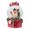 Schneekugeln Weihnachten-Schneekugel "Rentier im Geschenk"
