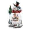 Schneekugeln Weihnachten|Spieluhr Weihnachten-Schneemanns Wintertag, Spieldose