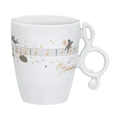 Meissen Porzellan Tischdeko-Tasse "Oh Du Fröhliche"