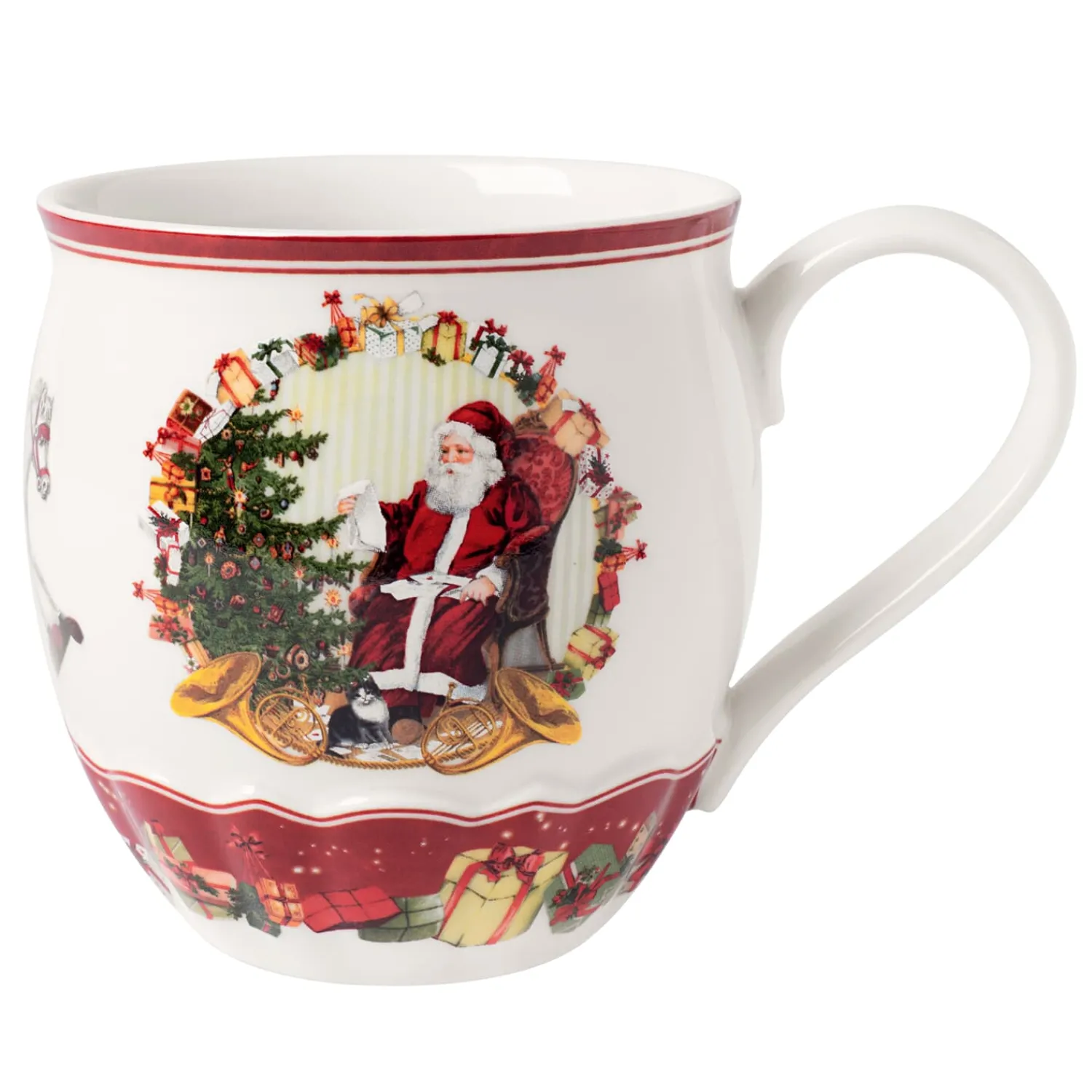 Villeroy & Boch Tischdeko-Toy's Fantasy Henkelbecher mit Weihnachtsmotiven