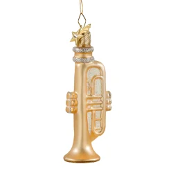 Poesie in Glas Weihnachtskugeln Aus Glas-Trompete