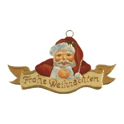 Käthes Original Baumschmuck Aus Zinn-Weihnachtsmann