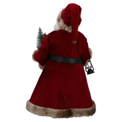 Standfiguren-Weihnachtsmann mit Laterne