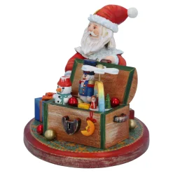 Kindertraum Kindertraum Kollektion|Weihnachtsdeko Holz-Weihnachtsmann und seine Schätze, Jubiläumsfigur 