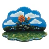 Hubrig Volkskunst Hubrig Miniaturen-Wiese mit Himmel