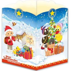 Trötsch Verlag Unser Sandmännchen Und Seine Freunde|Adventsdeko & Kalender-Windlicht-Adventskalender "Sandmann"
