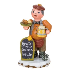 Hubrig Volkskunst Hubrig Miniaturen-Winterkinder Gastwirt