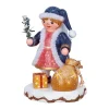 Hubrig Volkskunst Hubrig Miniaturen-Winterkinder Himmelskind "Ein Geschenk für Dich"